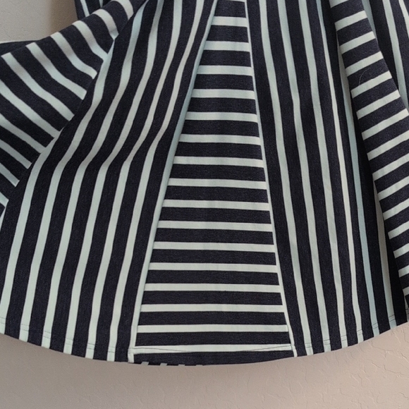 Anthropologie Saturday Sunday Blue Striped Sleeveless Tank Dress - Size M - Picture 5 of 11